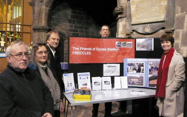 Freccles Team at Eccles Parish Church Nov 2007